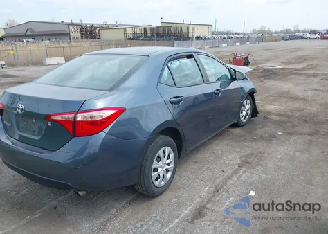 2017 Toyota Corolla L из США, поврежденный, VIN 2T1BURHE5HC755406